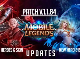 Mobile Legends Patch Update v.1.1.84 Review